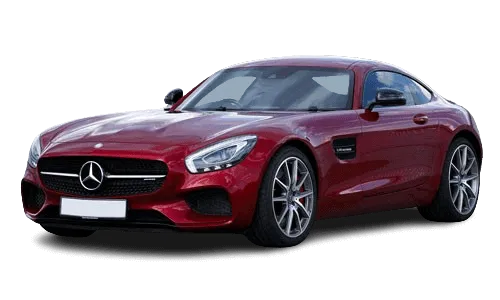 Red Mercedes GT